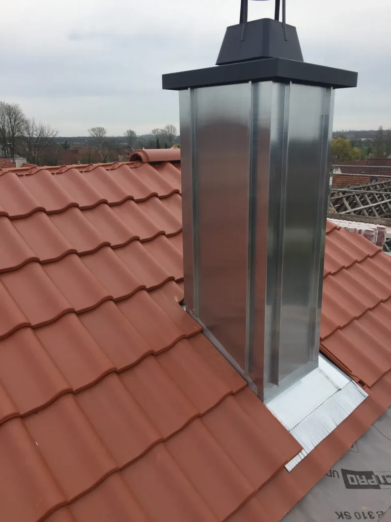 Kaminverkleidung walzblank, Foto 7
