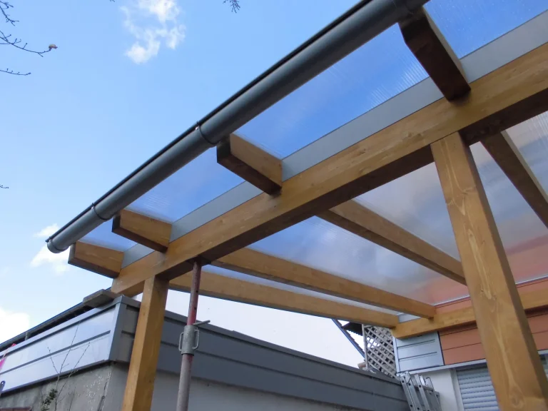 Pergola mit Doppelstegplatten, Foto 1