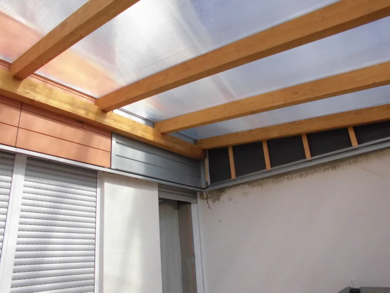 Pergola mit Doppelstegplatten, Foto 3