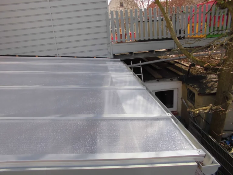 Pergola mit Doppelstegplatten, Foto 4