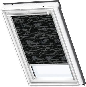 Stoffmuster 4562 Dekor Schwarz/Blau, Premium