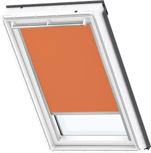 Stoffmuster 4564 Uni Orange, Premium