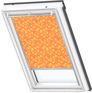 Stoffmuster 4568 Dekor Gelb/Orange, Premium